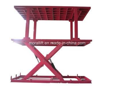 Scissor Parking Car Elevator for Basement with CE Certificate