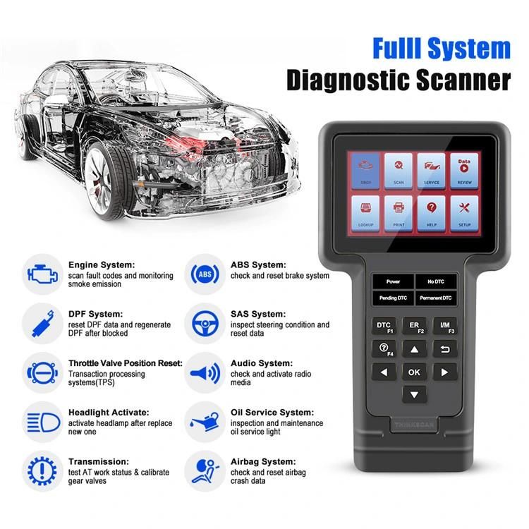 Thinkscan OBD2 Diagnostic Tool Mercedes-Benz BMW Detector Epb DPF Oil Reset