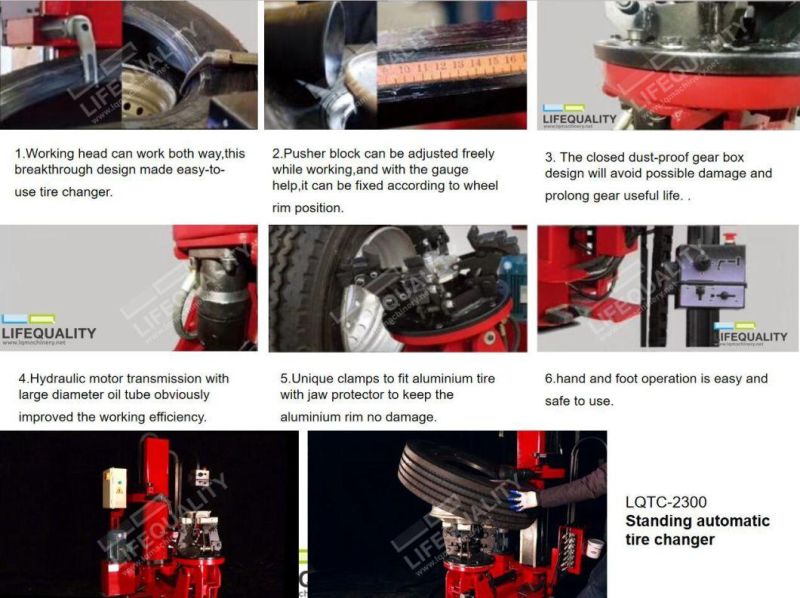 42 Inch Stand Type Heavy Duty Agricultural Tire Changer