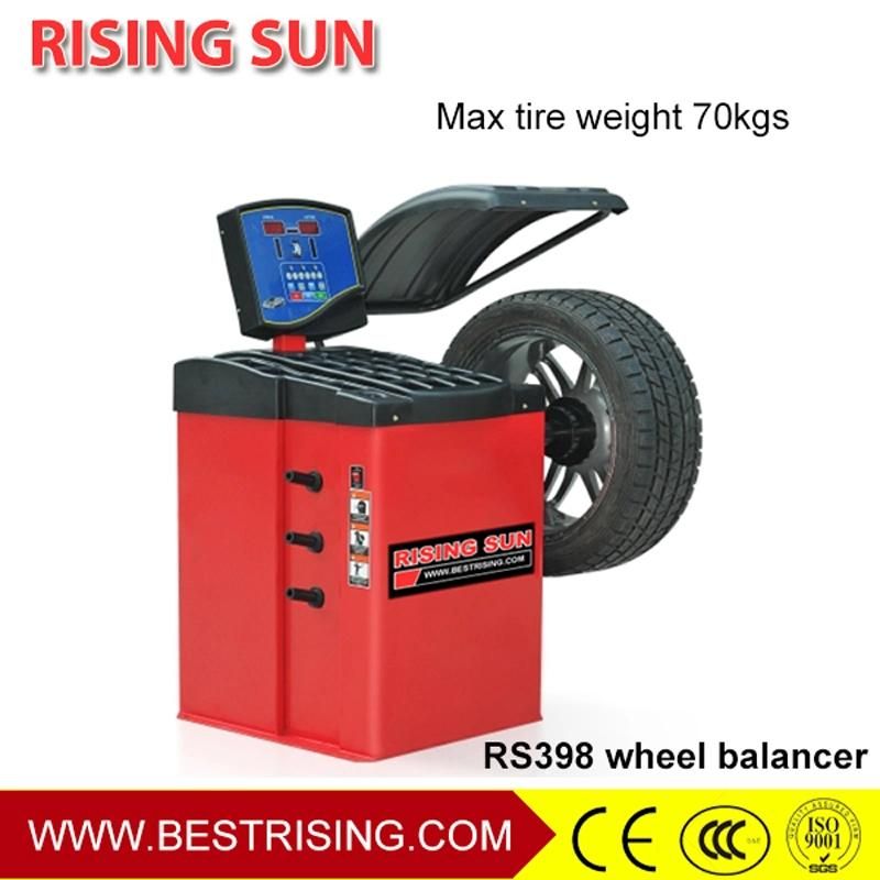 Digtal Display Semi Automatic Car Wheel Balancing Machine