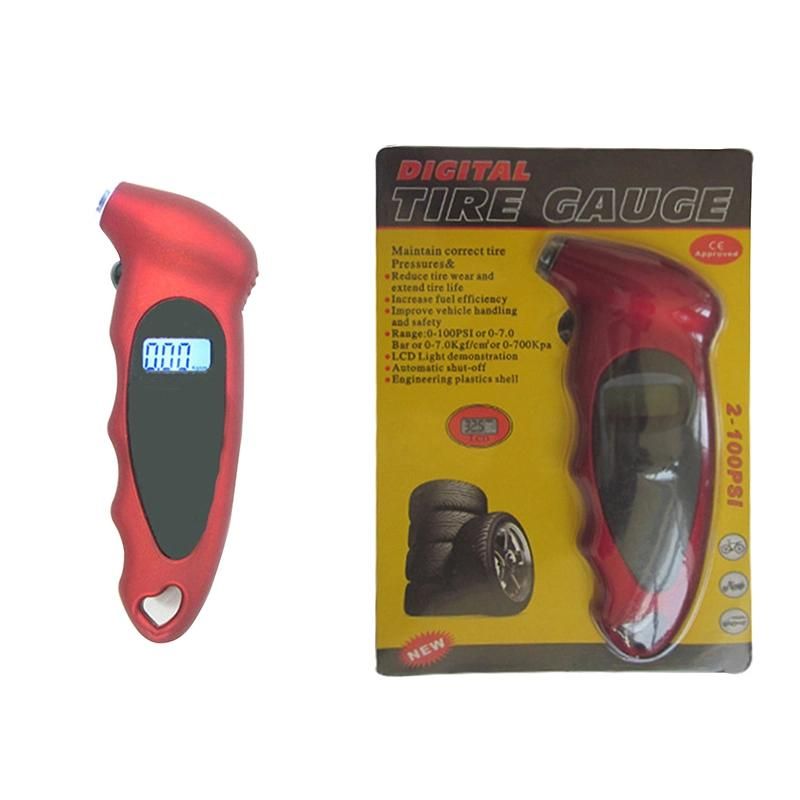 Digital Tire Pressure Gauge LCD with Light