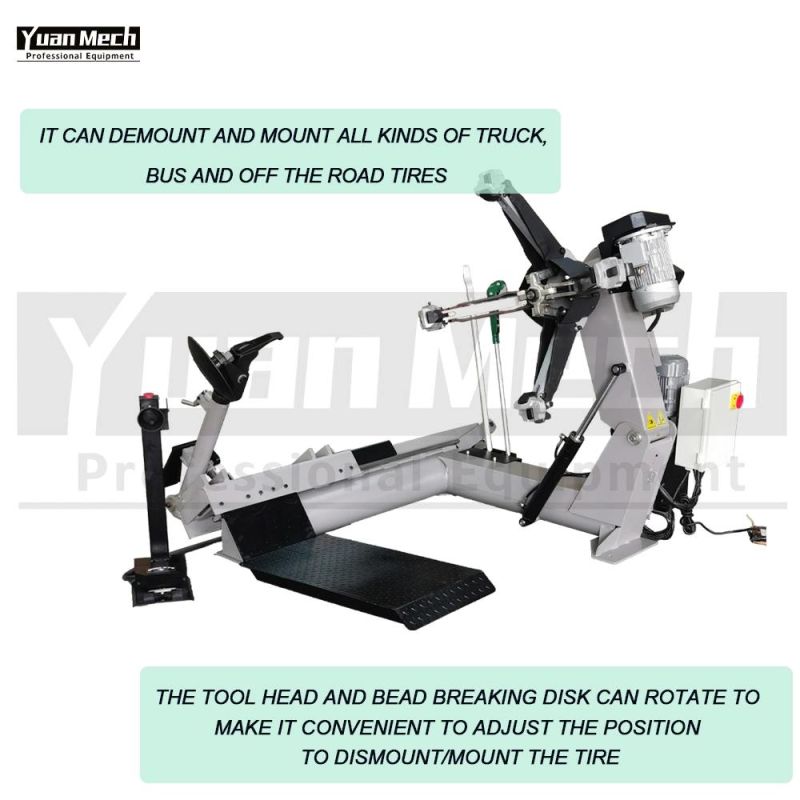 Automatic Disassemble and Install Heavy Duty Truck Tire Changer Machine Truck Tire Changer Equipment