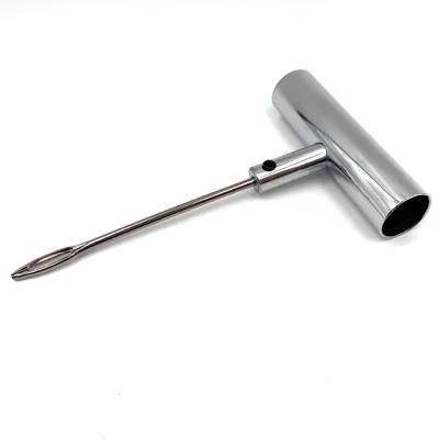 Insert Tool Tyre Repair Replaceable Puncture Plug Metal Split-Eye Needle