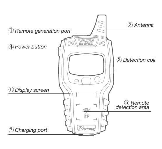 Xhorse Vvdi Mini Key Tool Remote Key Programmer Support Ios and Android