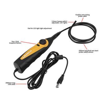 Vsp-600 Video Scope Work with Launch Pad Launch X431 Launch Tech Vsp-600 Inspection Camera Videoscope