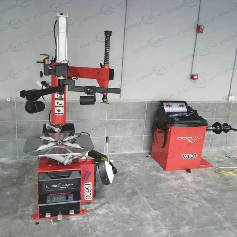 Automatic Car Tyre Changer with Upper Helper and Roller-Arm