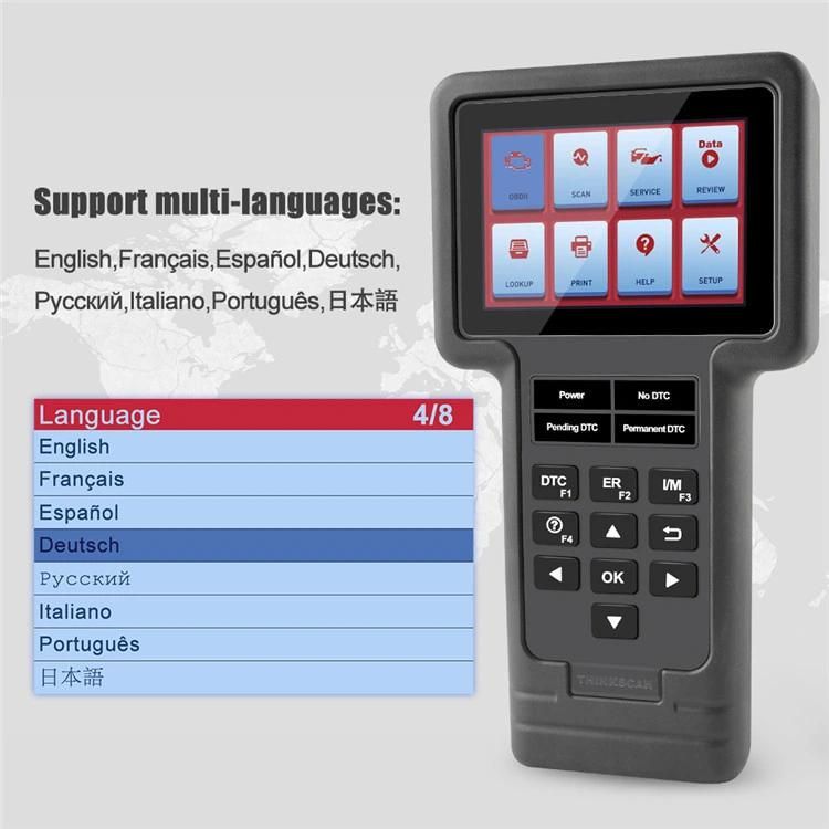 Thinkscan OBD2 Diagnostic Tool Mercedes-Benz BMW Detector Epb DPF Oil Reset