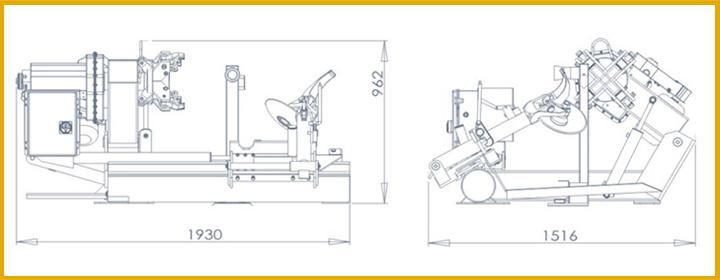 Truck Tire Changer, Truck Repair Machine