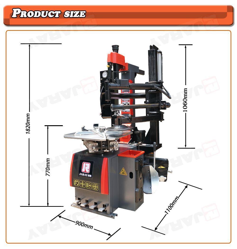 Yingkou Jaray Made in Chinahigh Quality Automatic CE Service Life Long Assist Arm Changer Tire Tire Changer