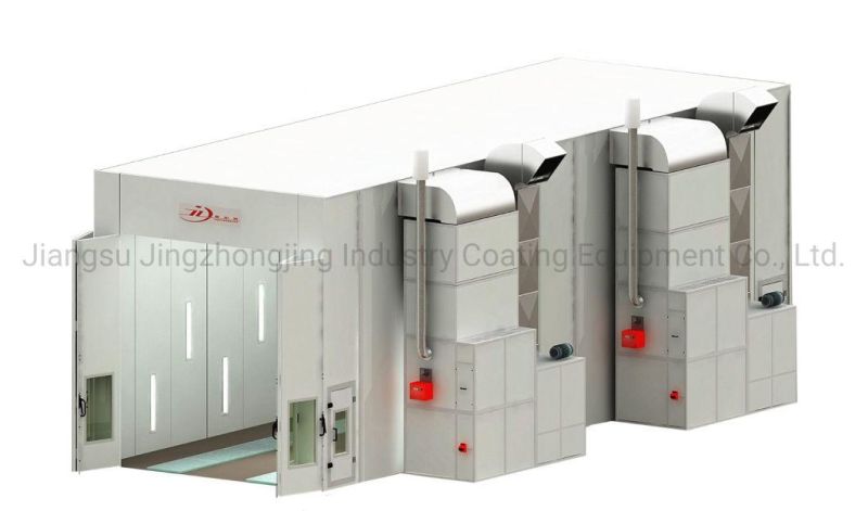 Direct Painting Room Spray Booth Diesel Heating Baking Room Car Body Painting Machine