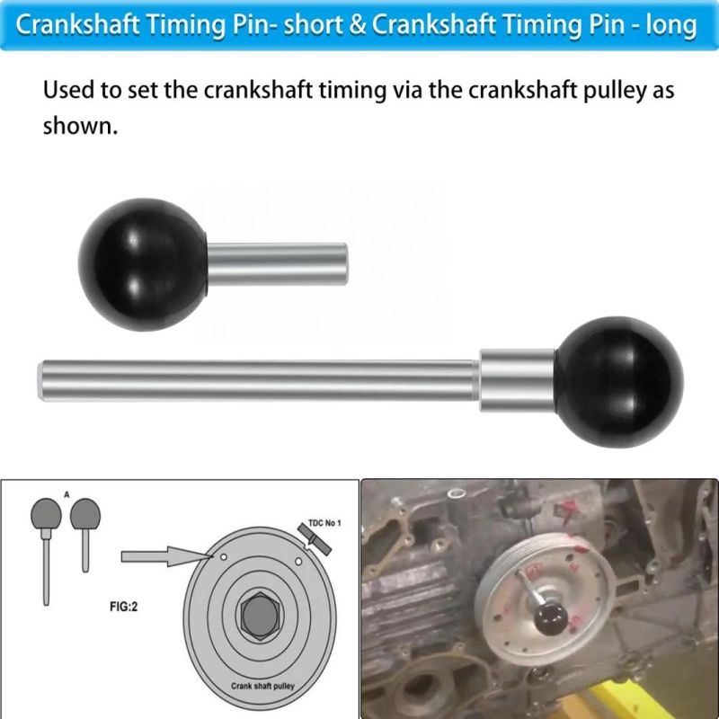 Viktec Engine Timing Tool Camshaft Alignment Tool 4170 Cam Rebuild Porsche Timing Tool Kit