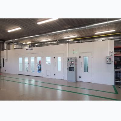 Cross Draft Industrial Paint Drying Booth