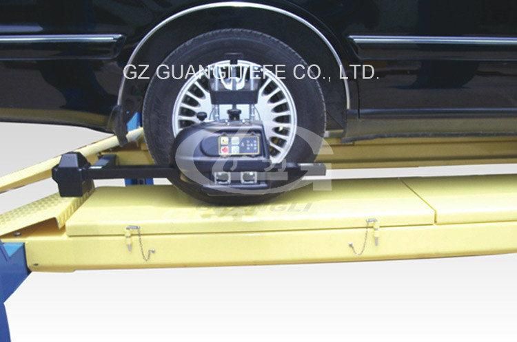 4 Post Hydraulic Pressure Platform Car Lift with 4-Wheel-Alignment Function