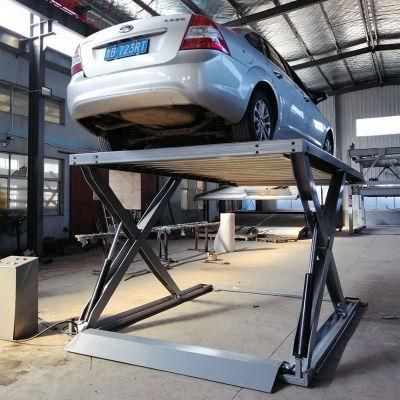 Hydraulic Two Level Scissor Parking Car Elevator