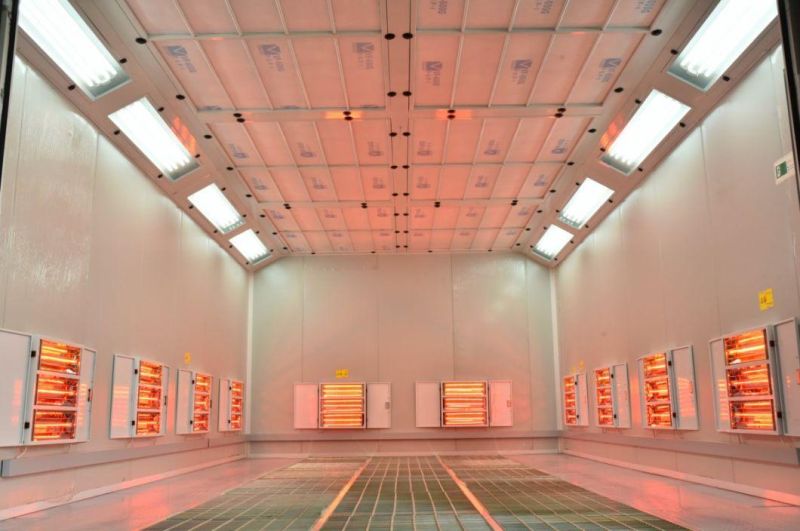 Paint Booth, Economical Halogen Shortwave Infrared Heating Paint Room Spray Booth