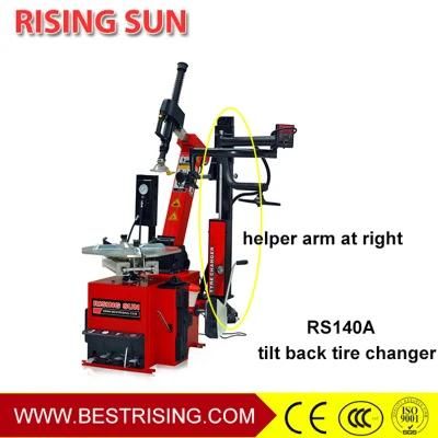 Semi Automatic Car Repair Equipment Tilt Back Tire Changer with Assistant Arm