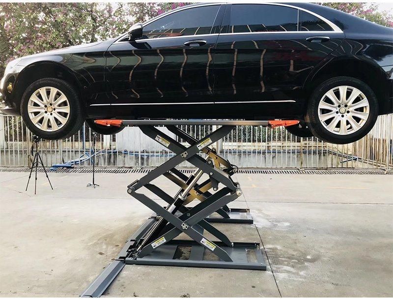 Vico 3t Car Lift Auto Maintenance Scissor Lift Vehicle Repair Lift Elevator