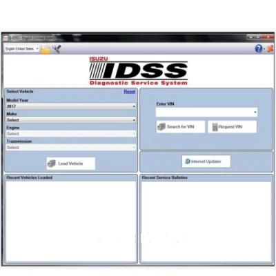 Isuzu G-Idss 2021 - Isuzu Diagnostic Service System +Support J2534 Nexiq