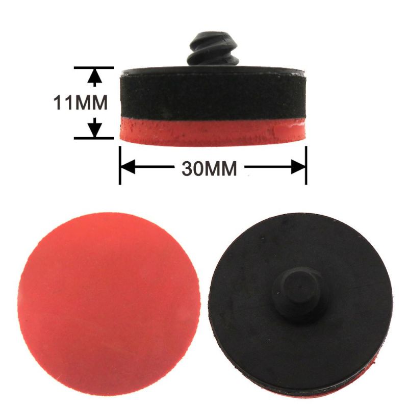 1.2 Inch 30mm Quick Change Roll Lock Vinyl Sanding Pad for Polishing Grinding