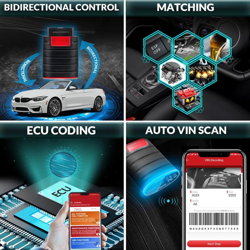 Thinkdiag Auto Diagnostic Scanner Similar to Easydiag Obdii  Test