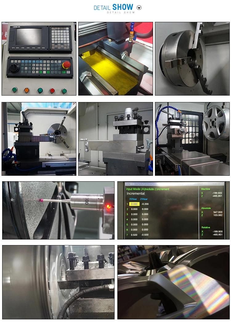 Alloy Wheel Polishing Repair CNC Lathe Machine Awr32h