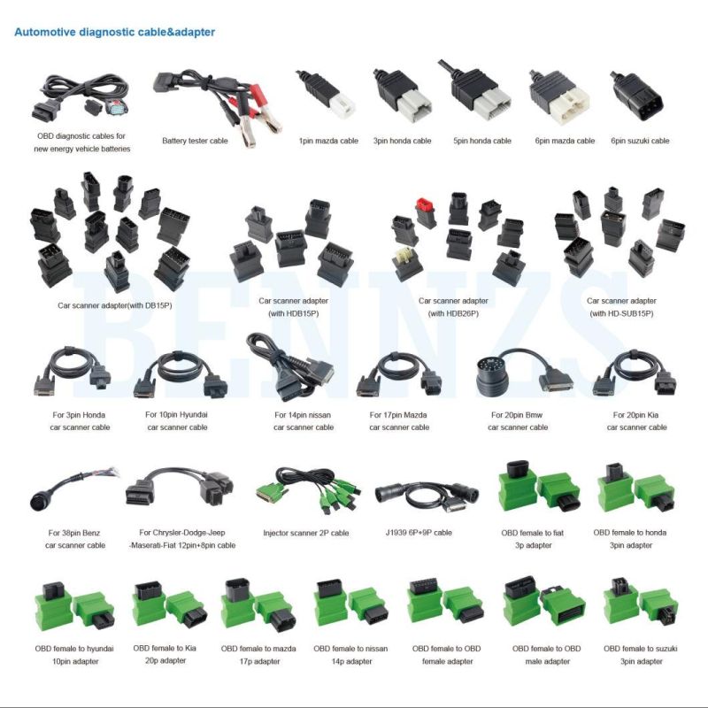 Factory Directly Supply OBD2 Connector J1962 OBD2 Cable for Auto Diagnostic Tool