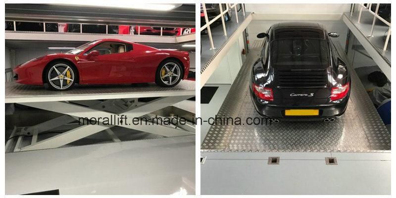 3000kg Garage Vertical Car Lift with CE Approval