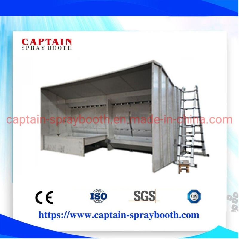 Water Curtain Paint Booth with 6m Wide