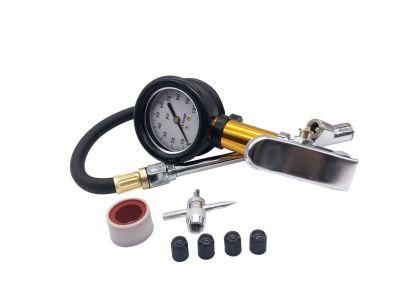 Wholesale Master Tire Inflator Gauge with Alloy Dual Chuck