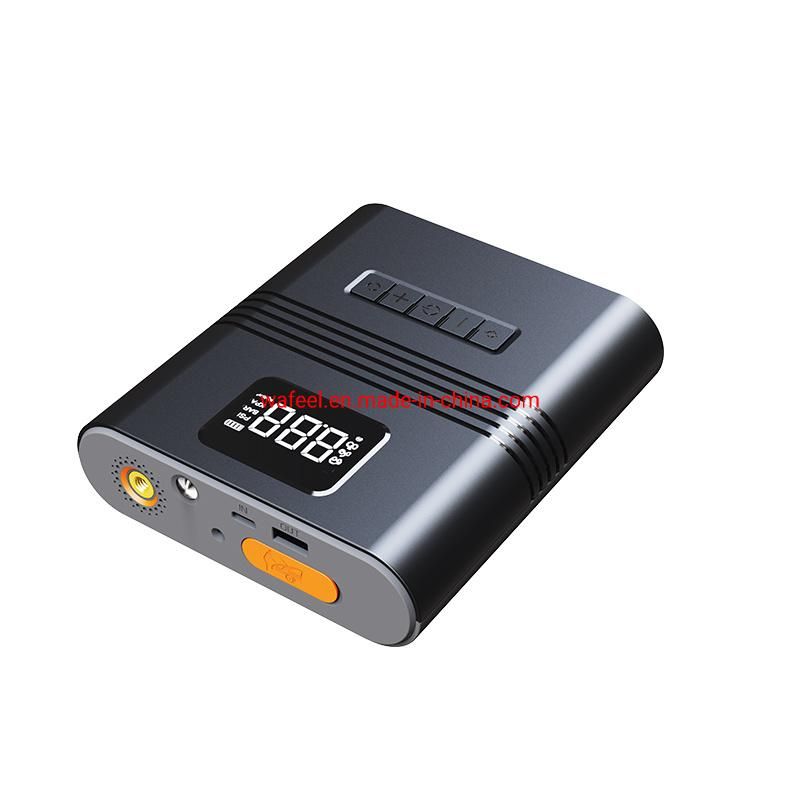 Max 150psi Car Tire Inflator Portable Air Pump 8800mAh Power Bank 12V Jump Starter