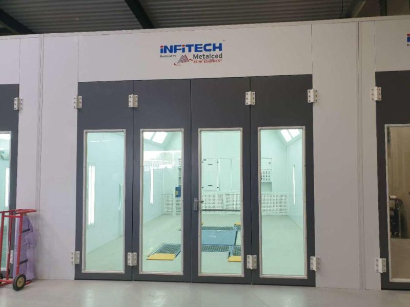 Customized High Quality Hot Sale Paint Booth Side Exhaust Big Spray Booth