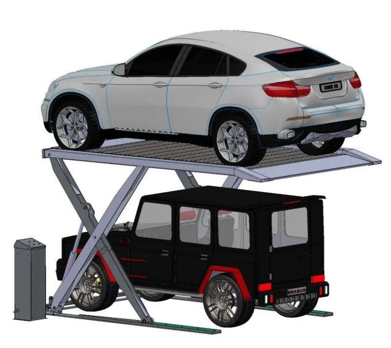 Home Double Level Scissor Car Parking Lift/Hoist