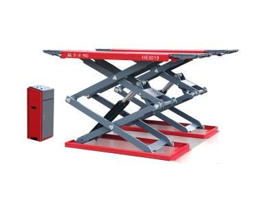 Small Electric Scissor Lift Car Scissor Lift hydraulic Fixed Stationary Double Auto Lift for Car