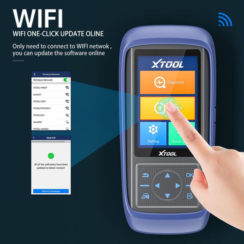 Xtool A30 PRO Bluetooth OBD2 Scanner Touch Screen Special Functions Full System Car Automotive Diagnostic Tools Auto Code Reader