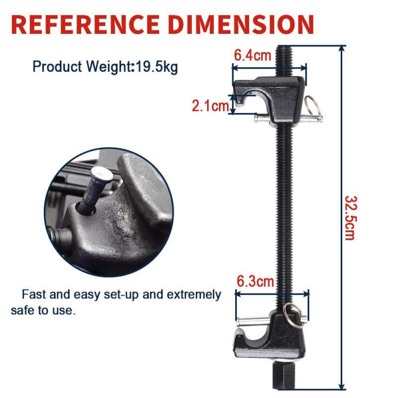 Auto Tool for Universal 2PCS Automotive Macpherson Strut Spring Compressor Tool