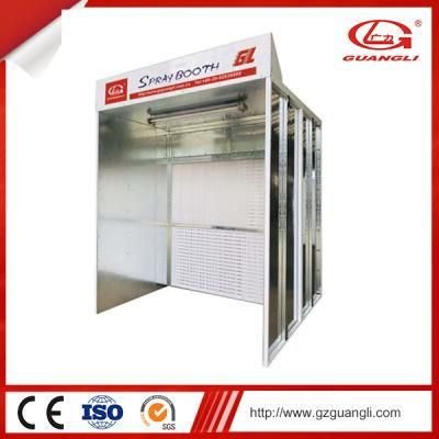 Open Face Workpiece Furniture Small Paint Room Paint Booths for Sale