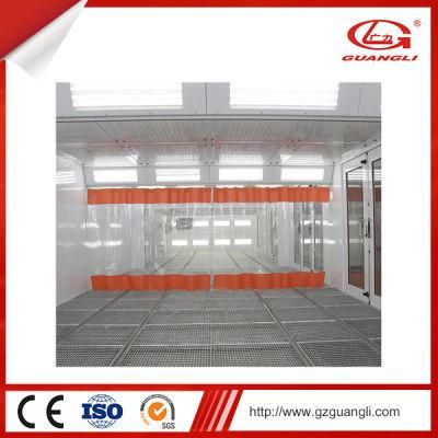 High Efficient Car Autobody Spray Painting Line Booth with Prep Station