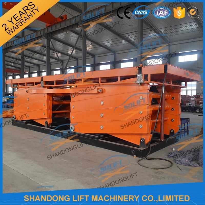 Heavy Duty Hydraulic Large Platform Scissor Car Lift for Sale