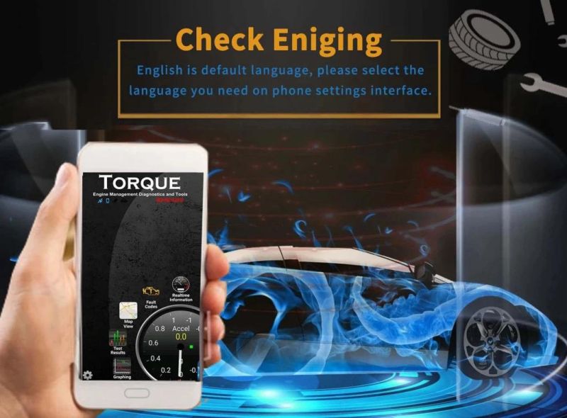 Konnwei Kw903 WiFi Bluetooth Car Daignostic Tool Auto Diagnostic Scanner Sensor Tester Torque OBD2 iPhone/Android