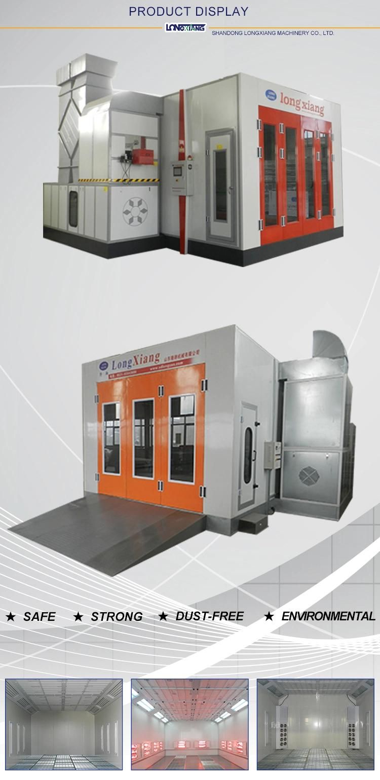 CE Approved Car Spray Booth/Paint Booth/Spray Booth Oven with Diesel Burner for Sale