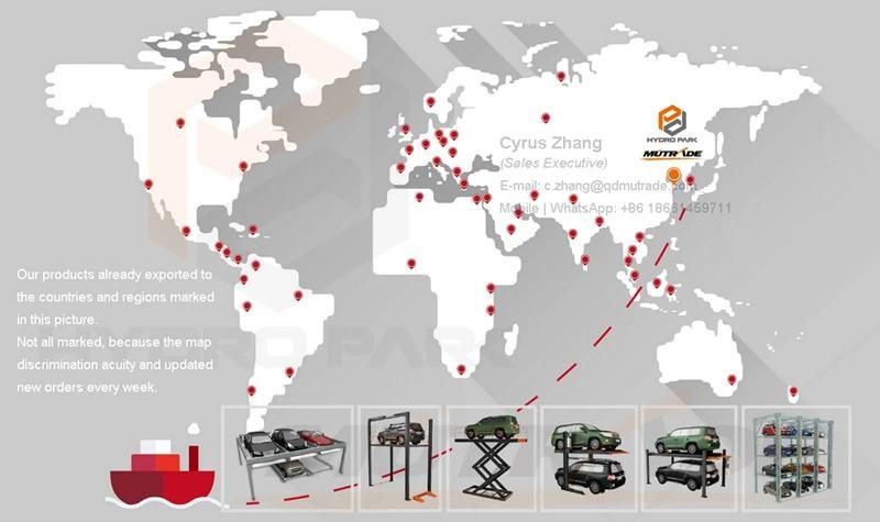 Mutrade Parking Service Vertical Lift Vehicle Transportation Machine