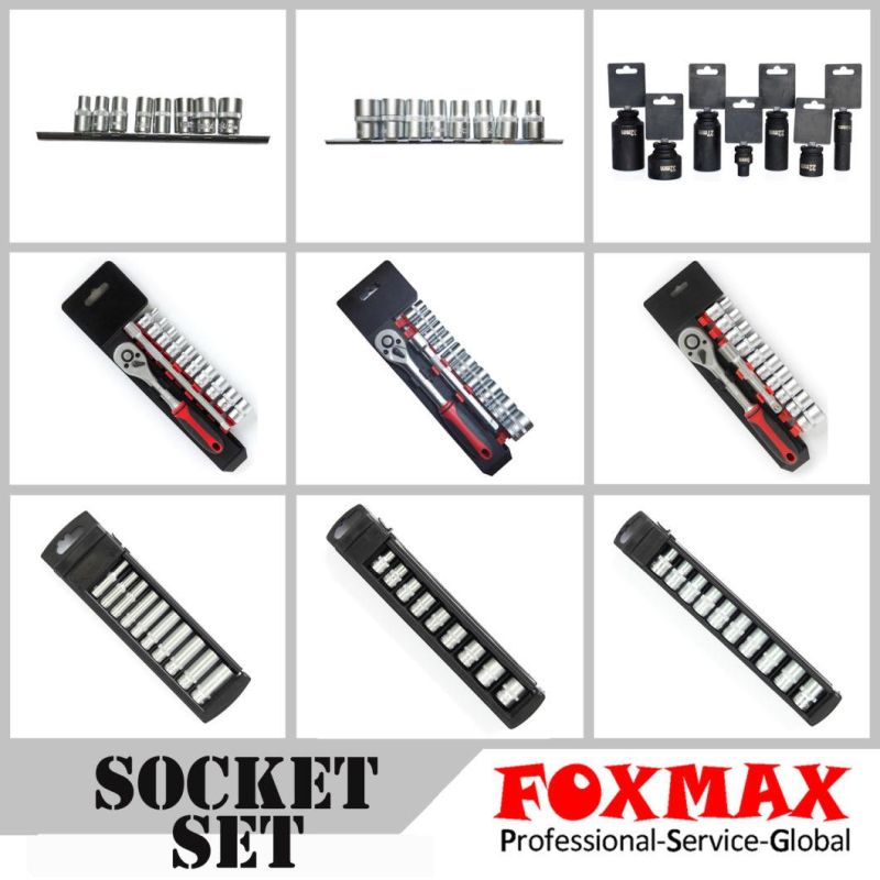 Socket Wrench Set with Plastic T-Bar Ratchet Handle (FST-70)