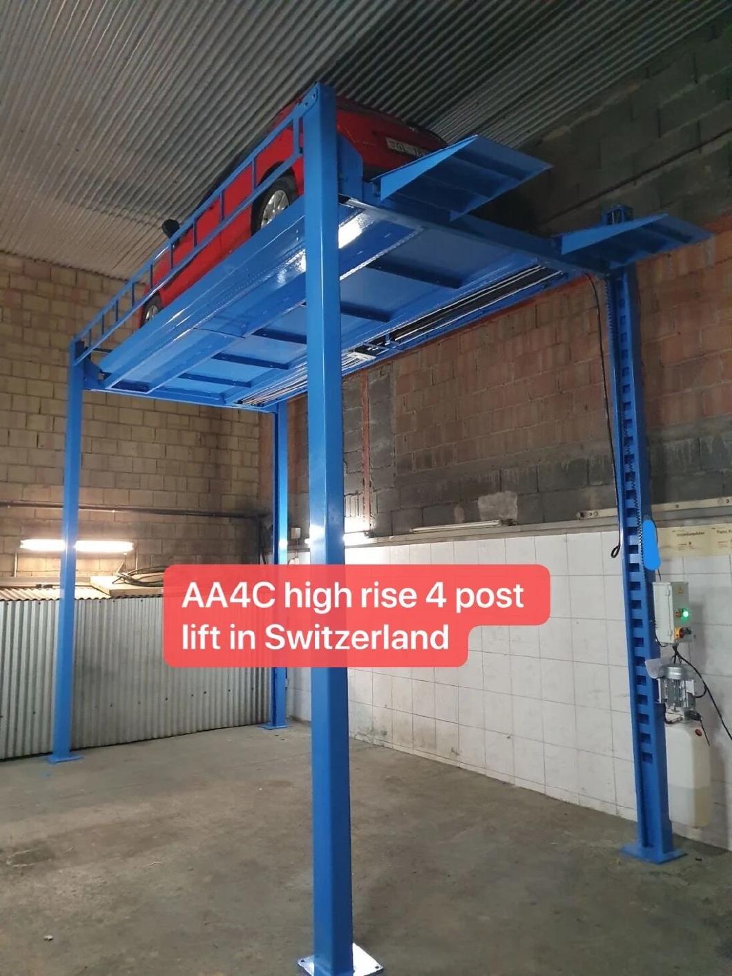 AA4c High Lifting Height 4 Post Car Lift Car Parking Elevator (AA-4P35C)