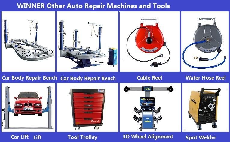 Winner M3200b Car Body Paint Cabinet Car Spray Booth for Sale