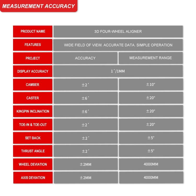 3D Wheel Aligner/Lift/Wheel Balancer/Auto Maintenance/Auto Diagnostic Tool/Garage Equipment/Automotive Equipment/Wheel Alignment Machine Price/