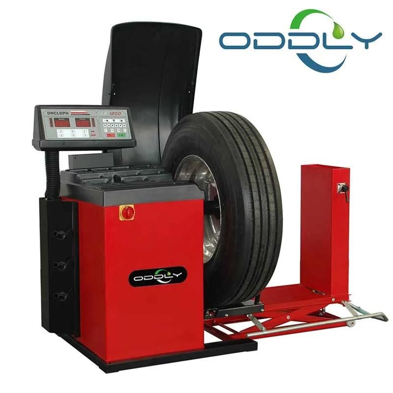 Heavy Duty Vehicle Wheel Balancing Machine with Tyre Lifter