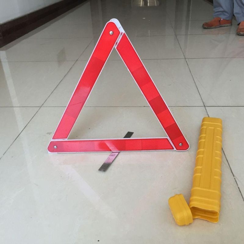 Driveway Foldable Emergency Vehicle portable Warning Safety Triangle