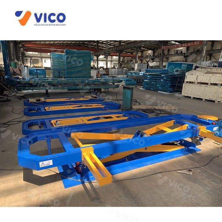 Vico Auto Frame Machine Car Scissor Lift Best Collision Car Dent Pulling