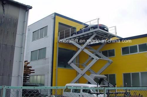 Hydraulic underground garage car parking lift with CE