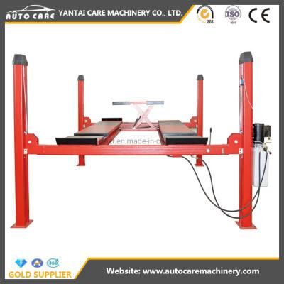 High Quality 220V Used 4 Post Car Hydraulic Lift for Sale 4t